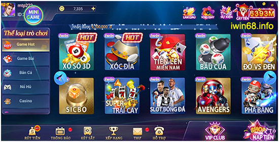 Cổng game iWin 02
