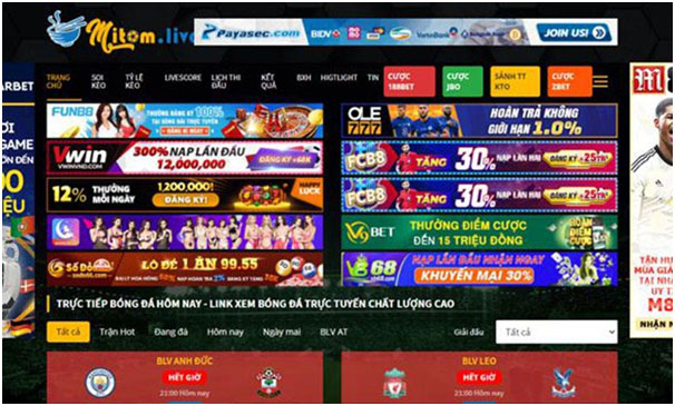 Mitom.link - Web xem bóng đá trực tuyến uy tín số 1 hiện nay 01